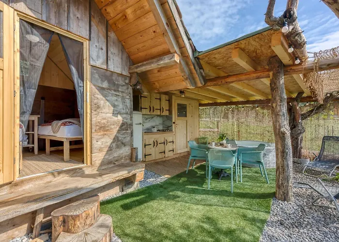 شقة Luxury Glamping House Pia - Happy *